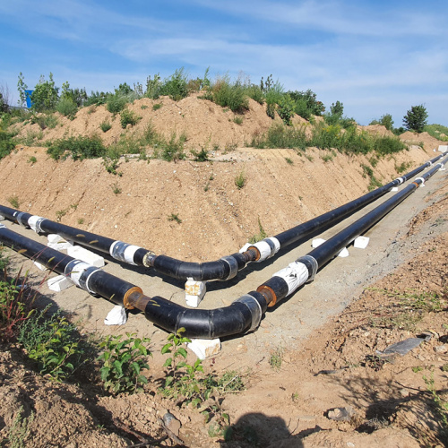 Montáže energetických zariadení / Rekonštrukcia horúcovodu 2xDN250 (TEKO Košice) - foto