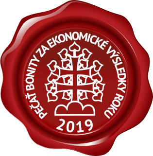 Logo certifikátu PEČAŤ BONITY 2019